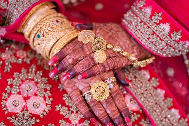 Wedding Events include Mehndi