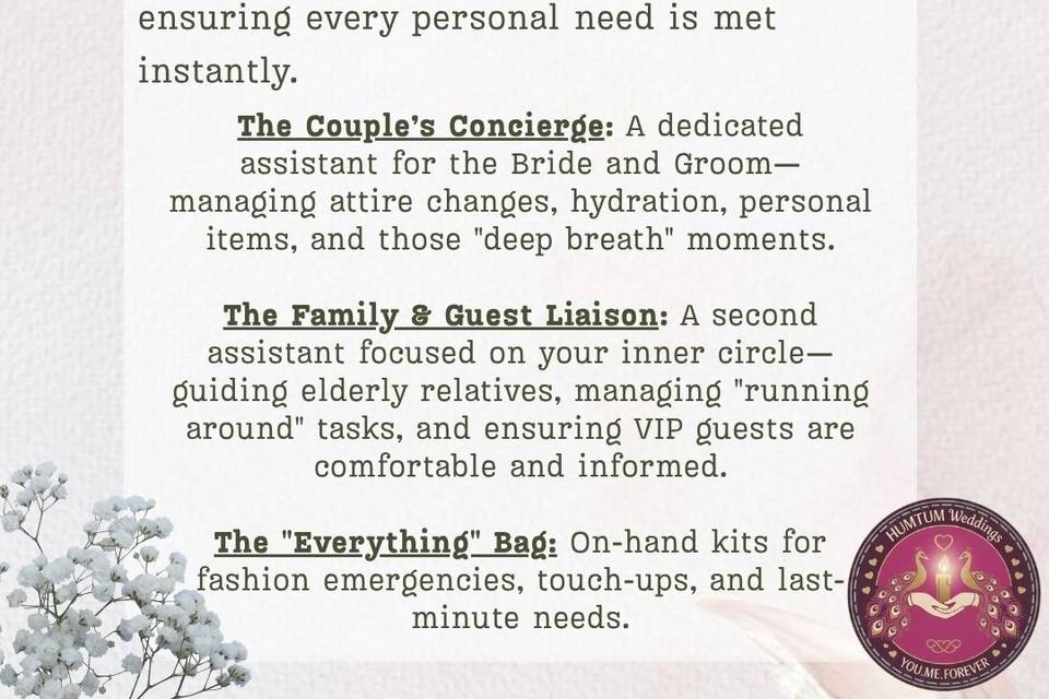 Personal Assistant Service