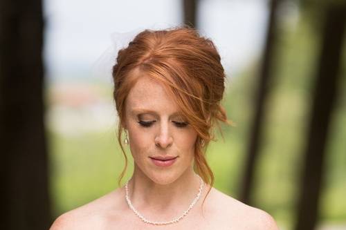 Calgary, Alberta wedding hair