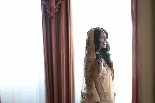 Calgary, Alberta wedding hair Photo by Melanie Rebane