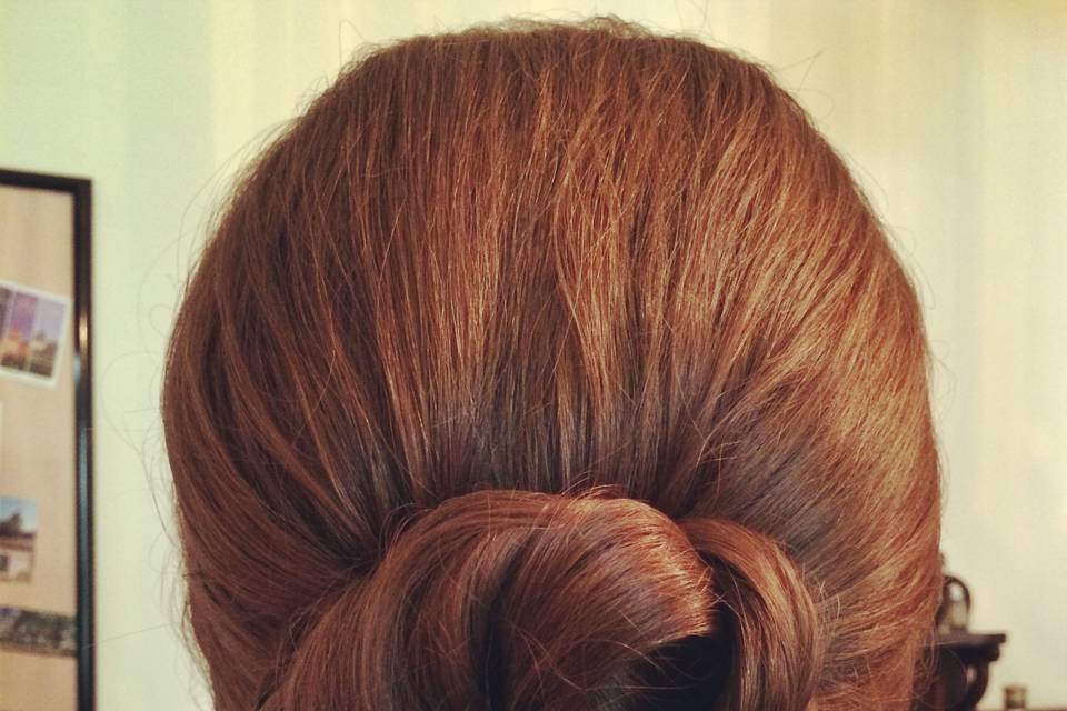 Calgary, Alberta wedding hair