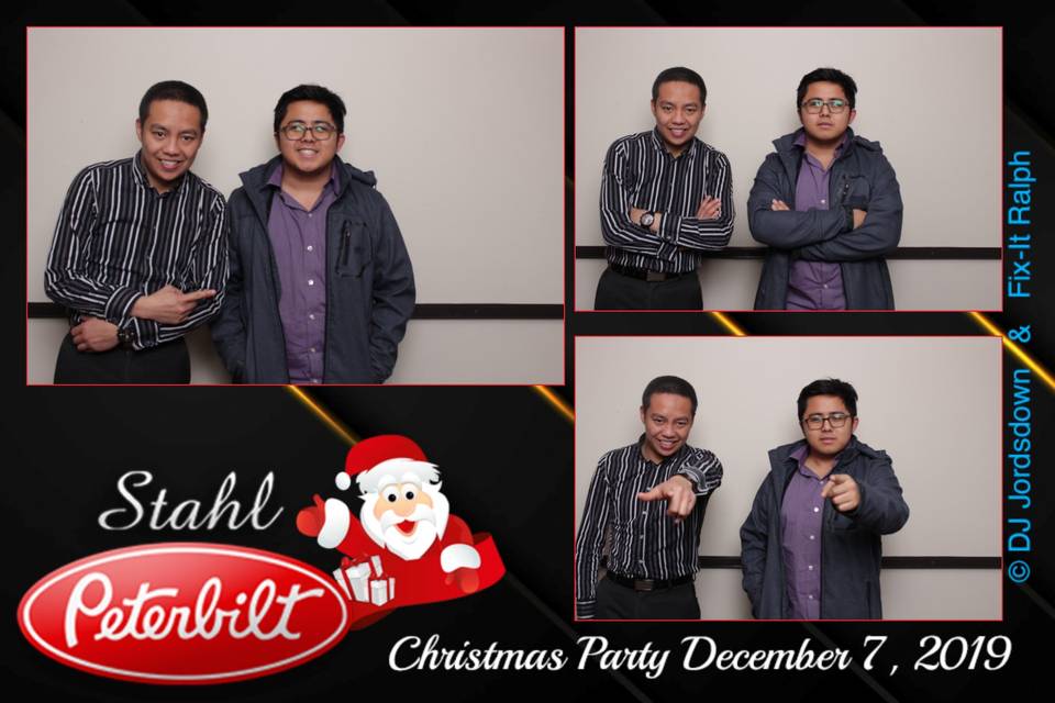 DJ and the photobooth owner