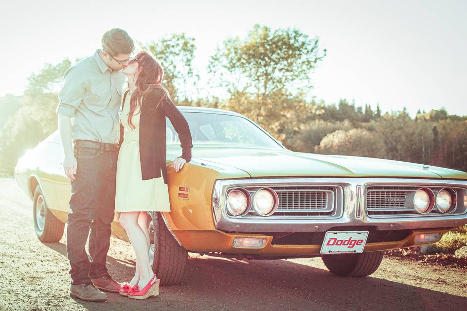 Vintage wedding photography