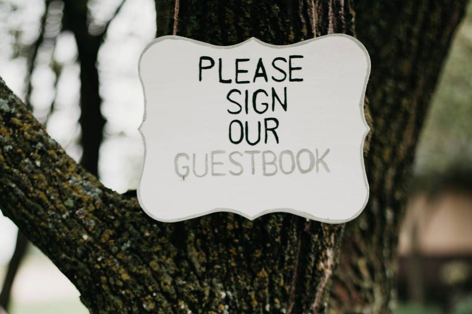 Please sign our guestbook