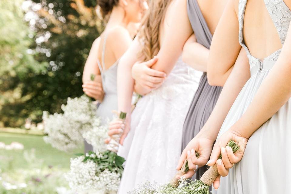 Bridesmaids and Bridal Florals