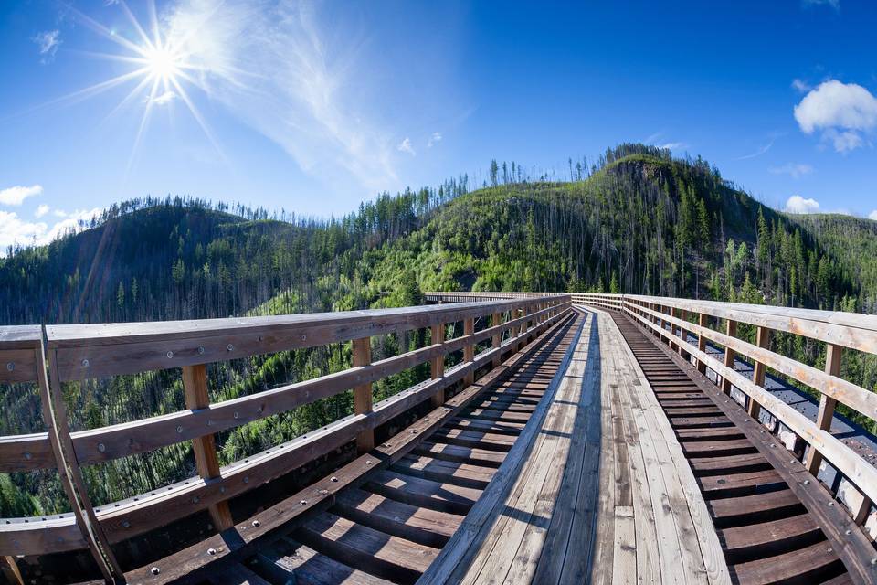 Historic Myra Canyon Trestles