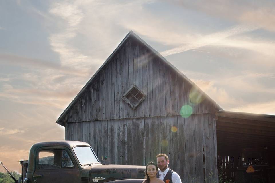 A farm wedding