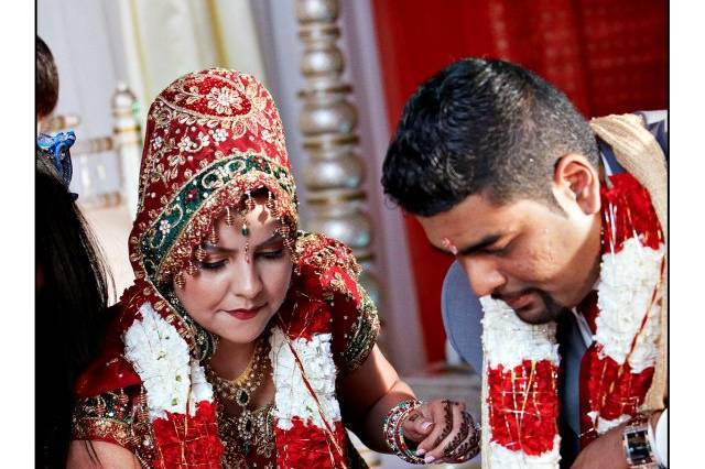 Stunning Hindu ceremony