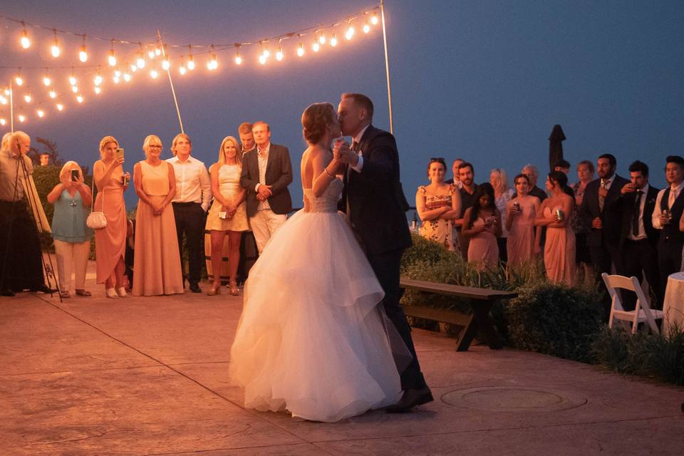 Evening Wedding Dance