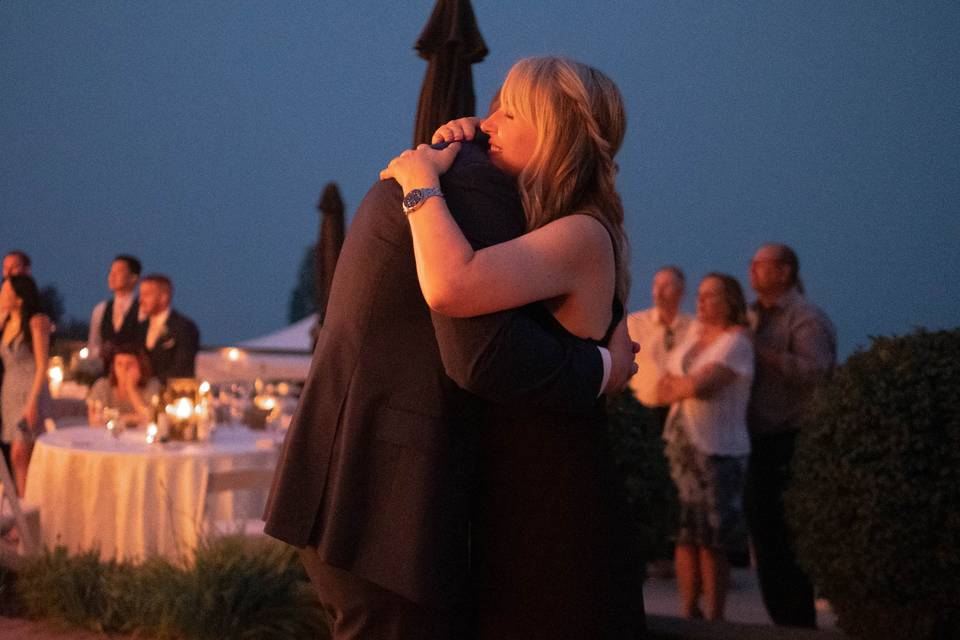 Mom and son wedding dance