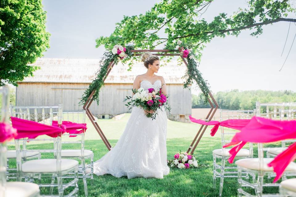 Ceremony decor