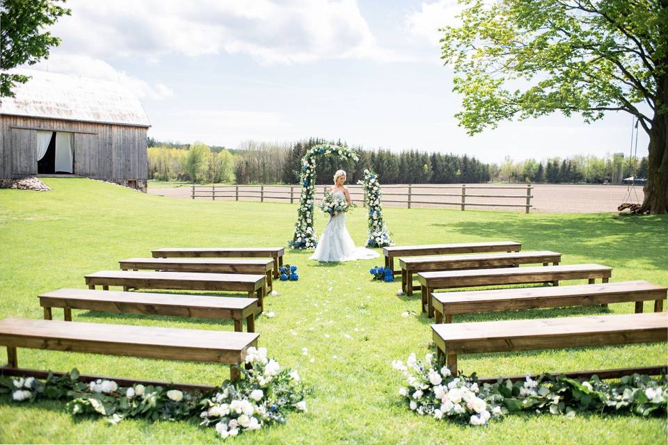 Ceremony decor