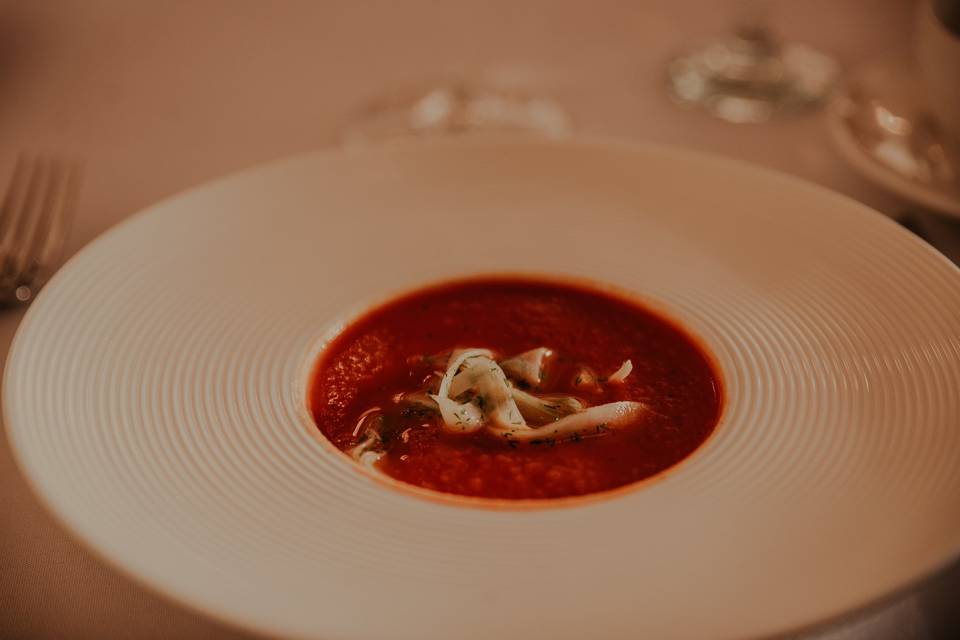 Tomato fennel soup