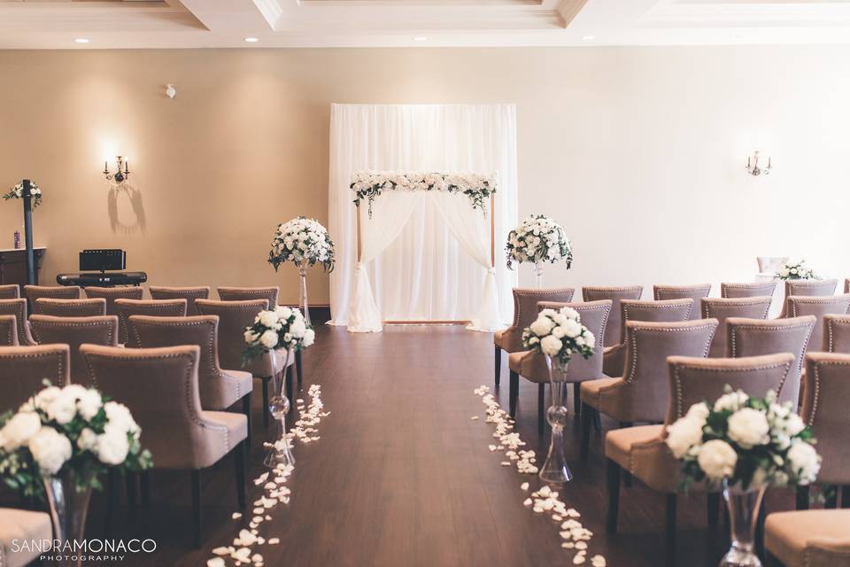 Indoor ceremony