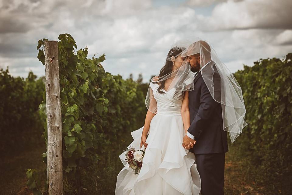 Vineyard wedding