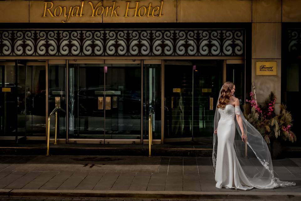 Royal York Hotel Bride