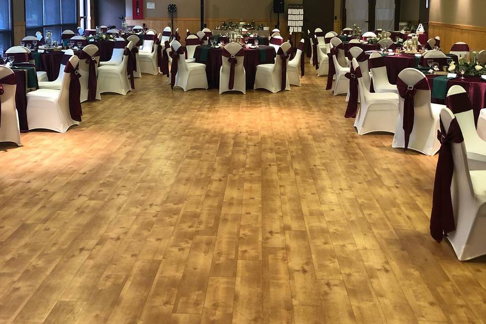 Reception set up