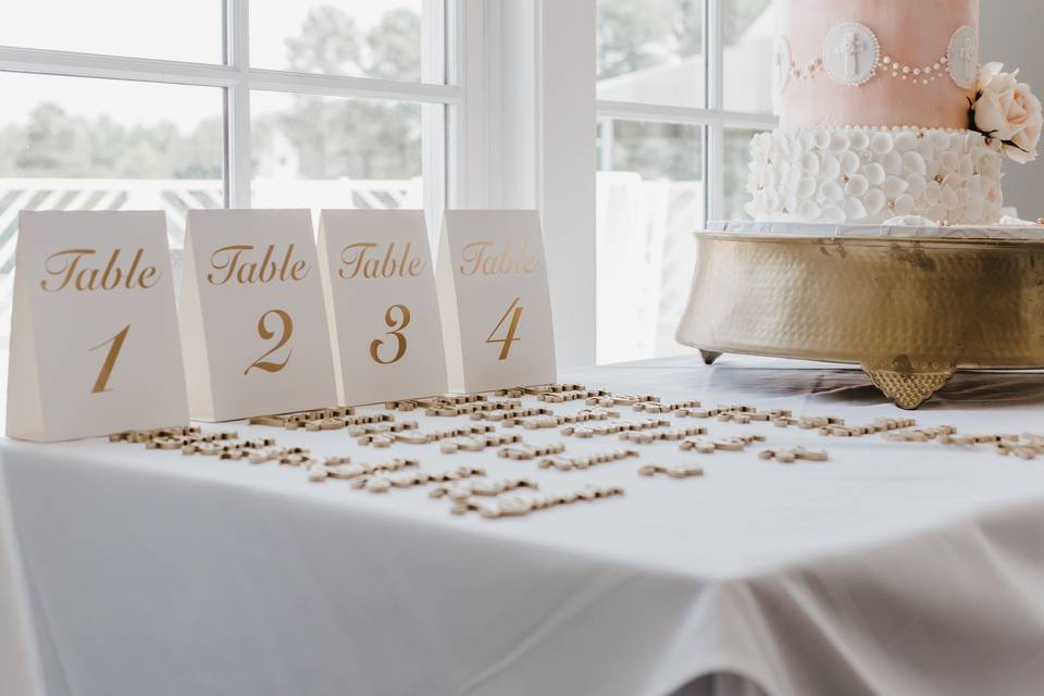 Table numbers