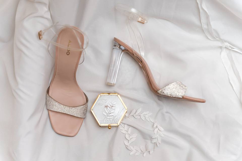 Ring and Brides shoes