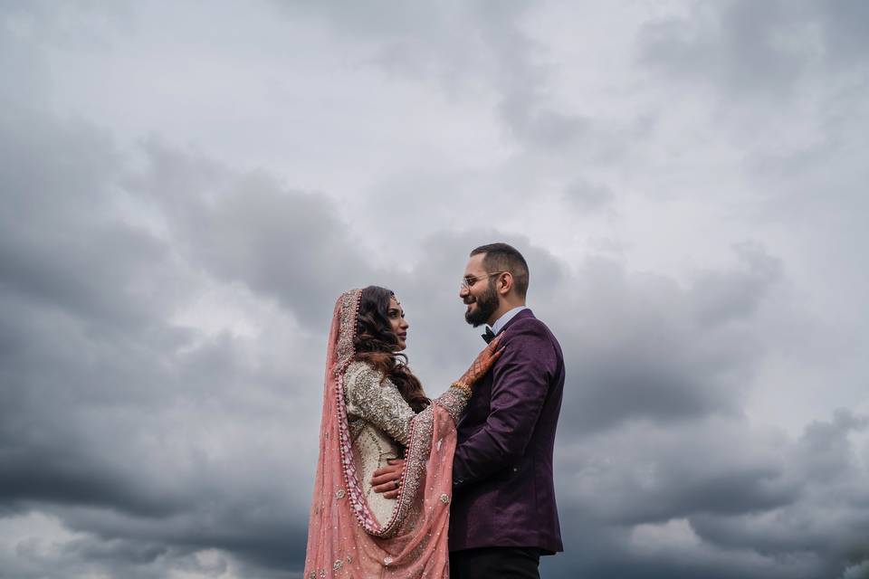 Bride and Groom Photoshoot