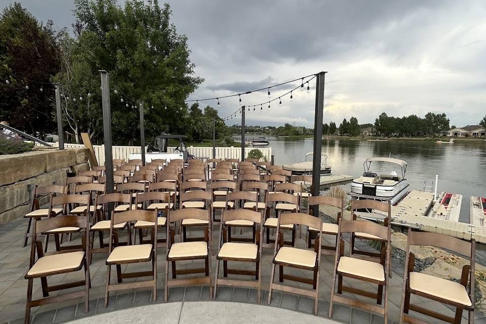 Walnut Wood Folding Chairs