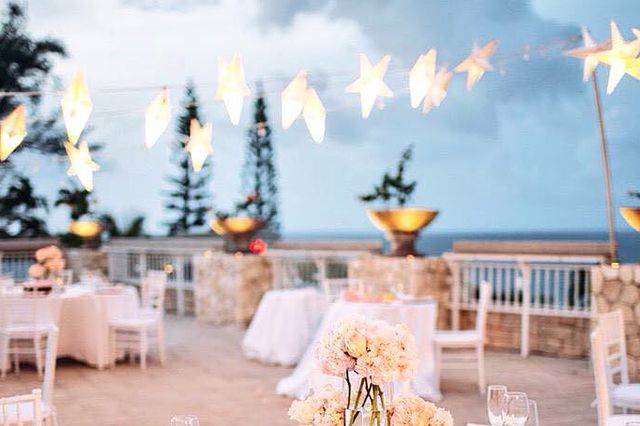 Sandals Wedding reception