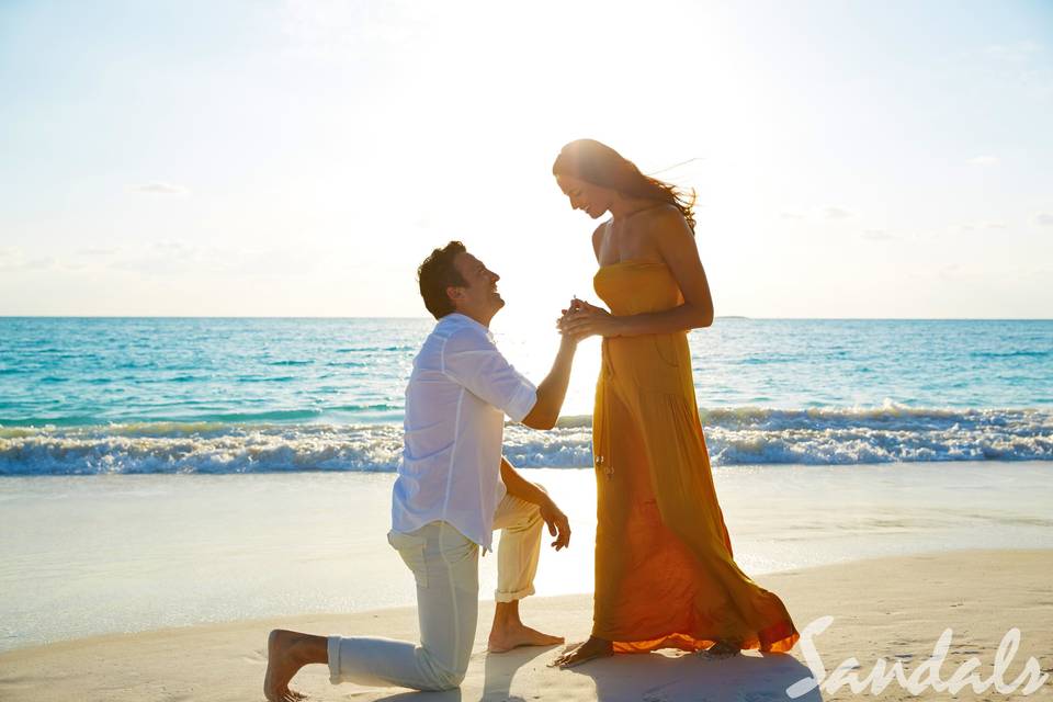 Sandals Emerald Bay Proposal