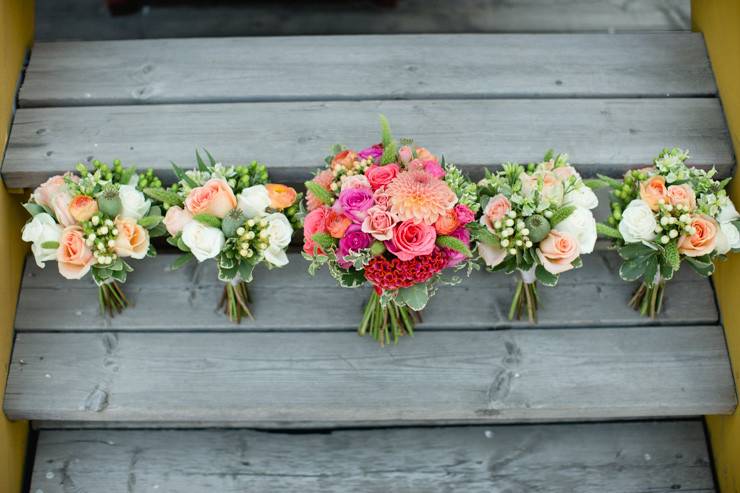 Coral & Peach Wedding