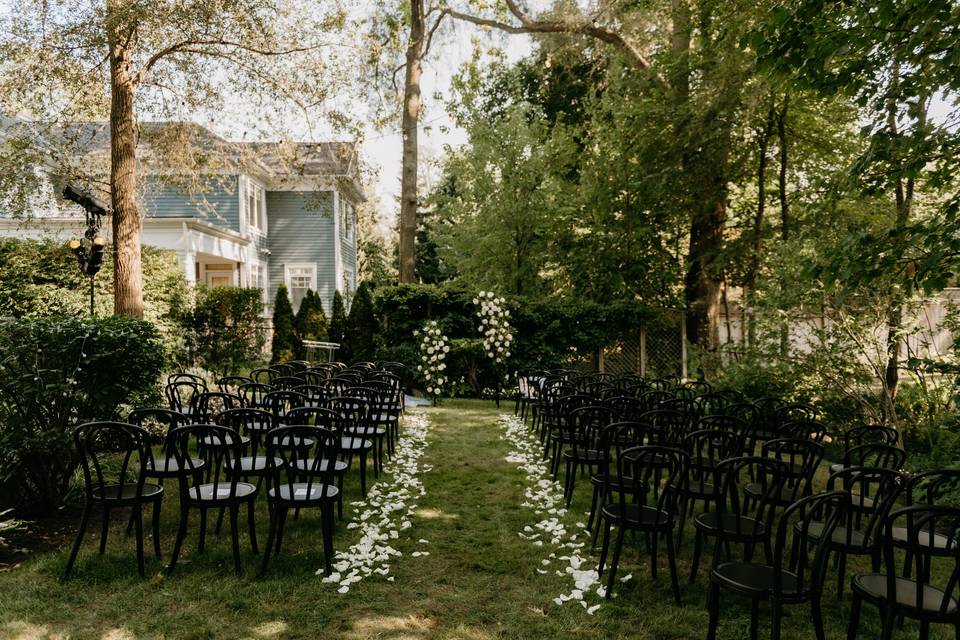 Backyard Wedding