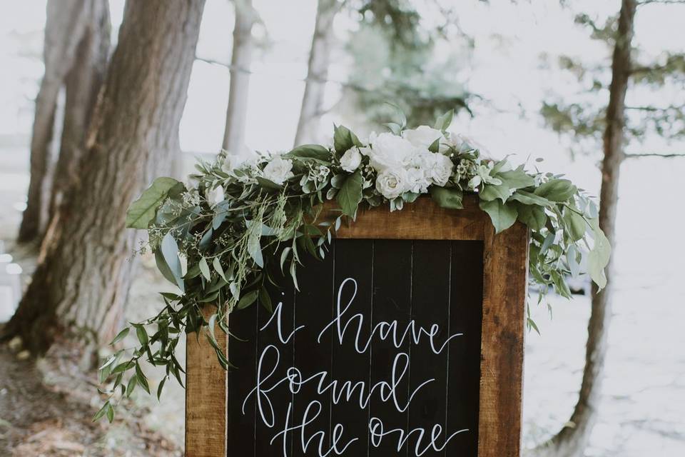 Ceremony Sign