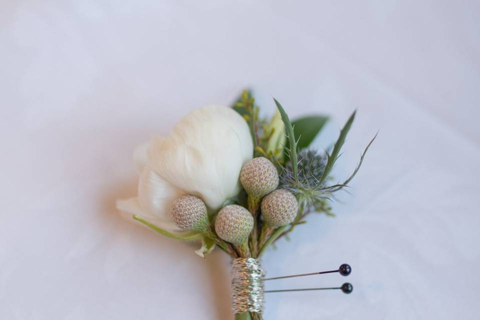 Ranunculus Boutonniere