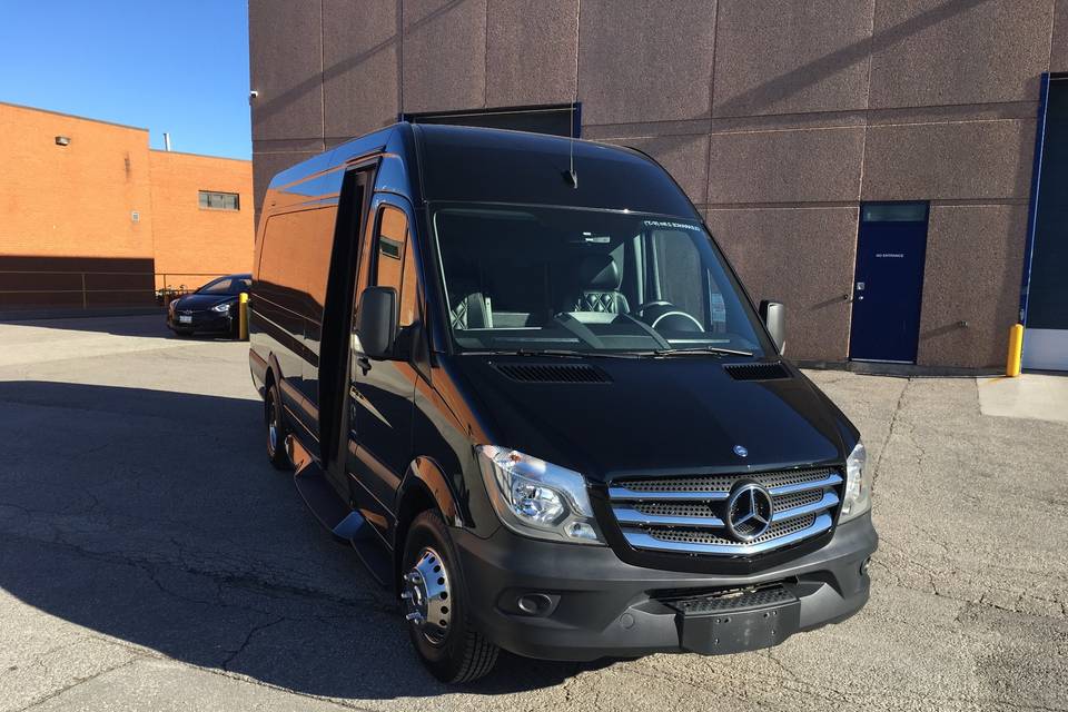 Luxury limousine sprinter