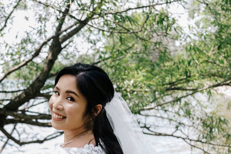 Wedding dress details