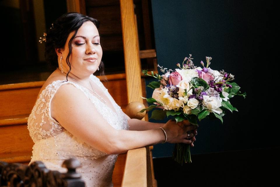 Gorgeous bride