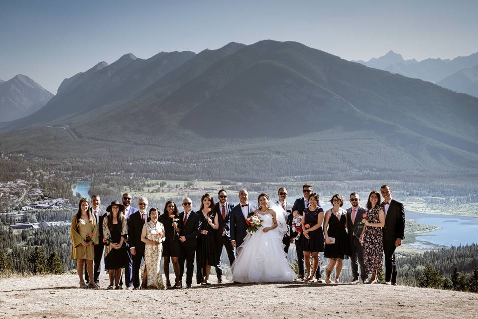 T&K + Mountains wedding