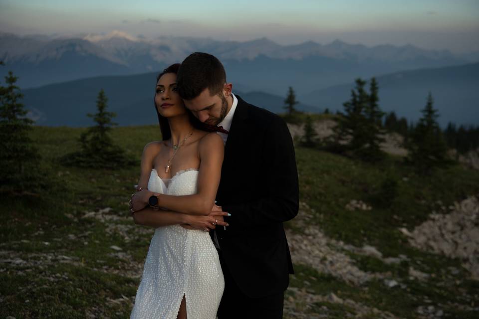 Wedding at the mountains