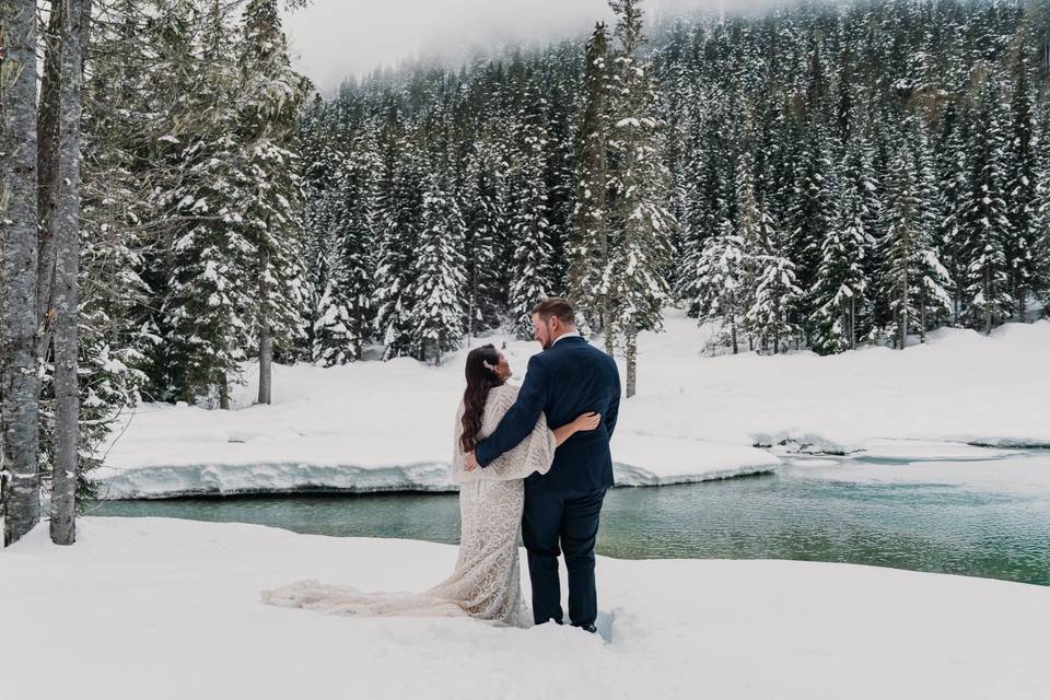 Whistler snow cat wedding