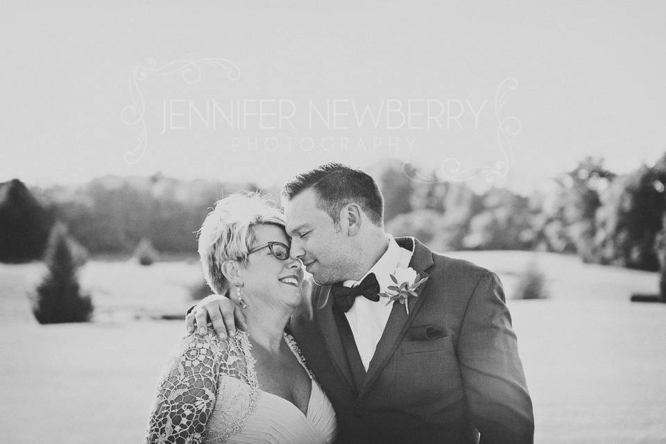 Newmarket, Ontario wedding couple