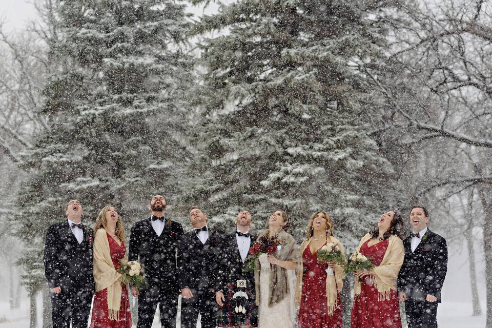 Winter wedding