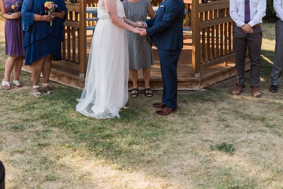 Summer Wedding in Nelson, BC