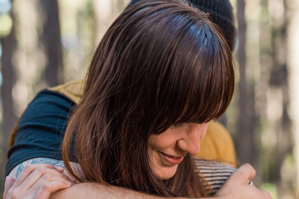 Mountain engagement session