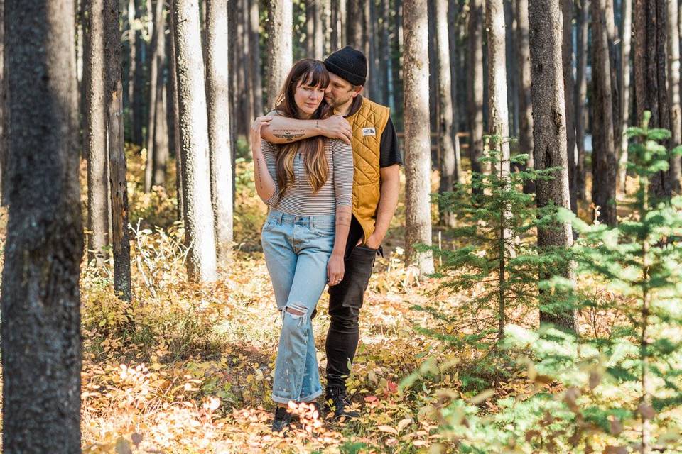 Mountain engagement session