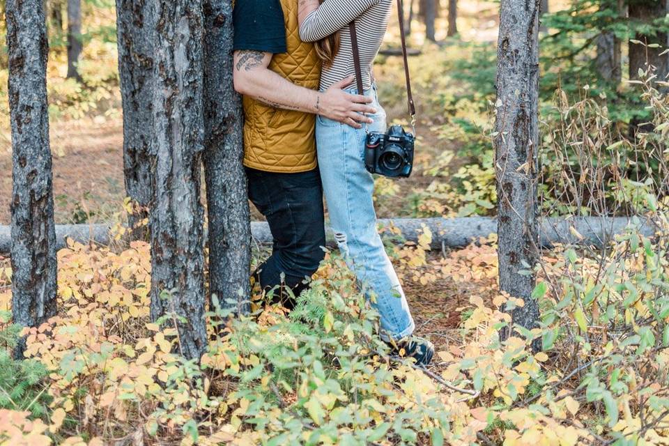 Mountain engagement session