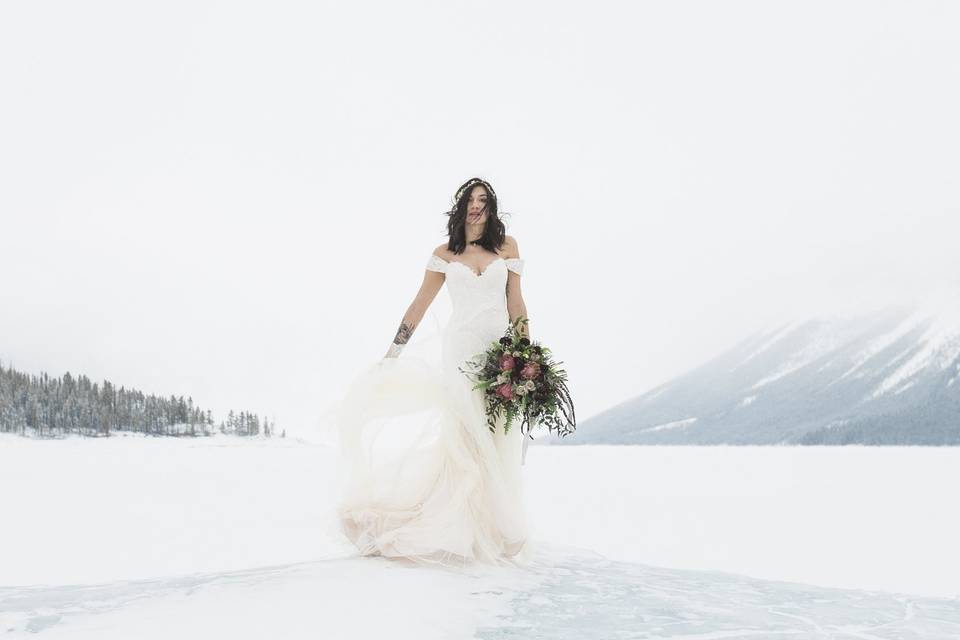 Winter Bridal Shoot