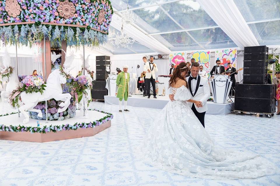 Versailles-themed Wedding