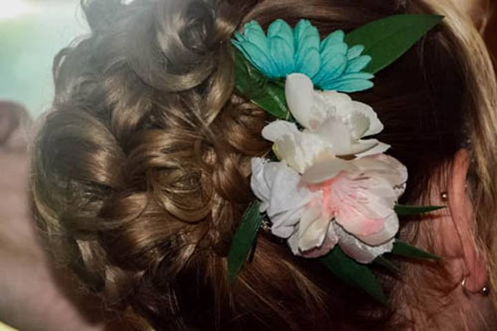 Bridal hair