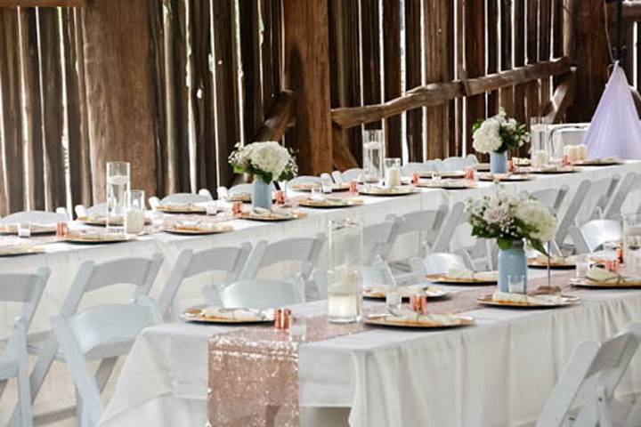 Reception tables