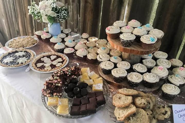 Dessert table