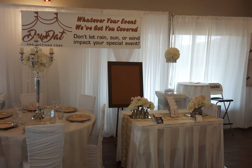 Cochrane Bridal Fair - Decor