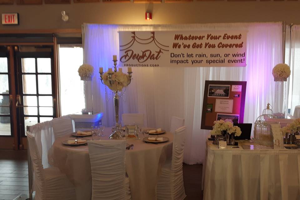 Cochrane Bridal Fair - Decor